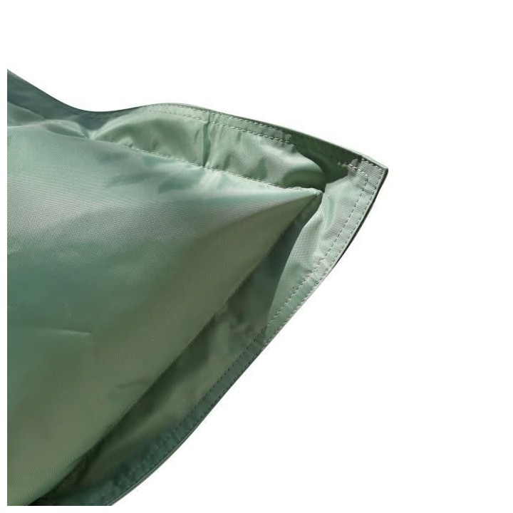 Pouf géant imperméable - Java - Toile 100% polyester - Vert sauve -