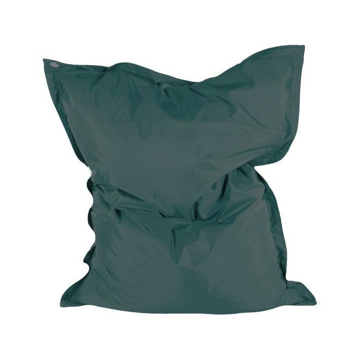 Pouf géant imperméable - Java - Toile 100% polyester - Vert emeraude
