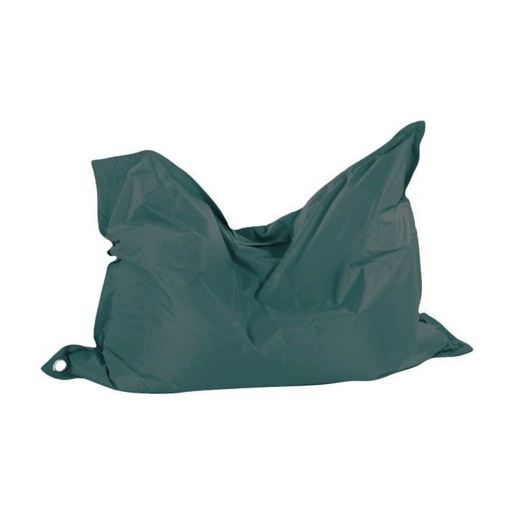 Pouf géant imperméable - Java - Toile 100% polyester - Vert emeraude