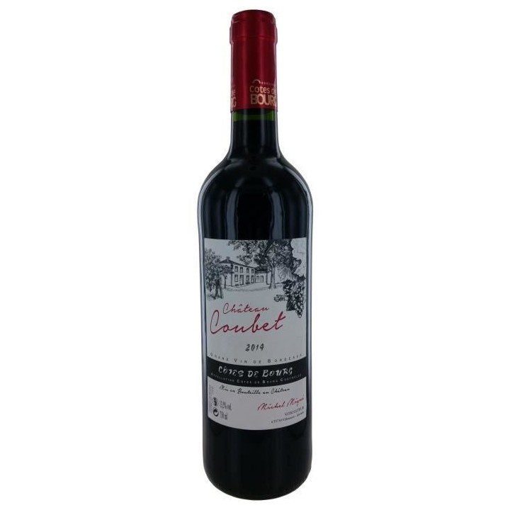 Château Coubet 2014 Côtes de Bourg - Vin rouge de Bordeaux