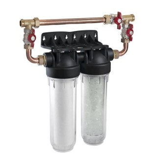 CPED Filtre duplex Pilotéphos 3 en 1 antitartre, corrosion et impuret