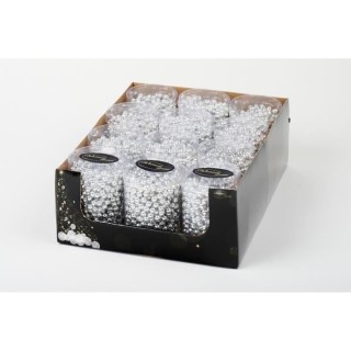 CP INTERNATIONAL Guirlande perles - 8,5 m - Argent