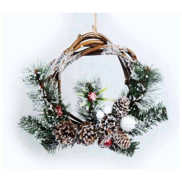 CP INTERNATIONAL Suspension Couronne effet givré