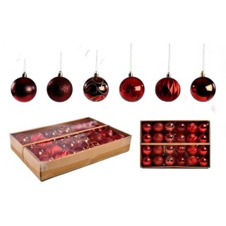 CP INTERNATIONAL Set de 24 boules - Ø5 cm