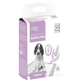 M-PETS Tapis d'apprentissage Lavender - 30 pieces - 45x60cm - Pour chi