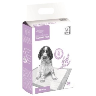 M-PETS Tapis d'apprentissage Lavender - 30 pieces - 90x60cm - Pour chi