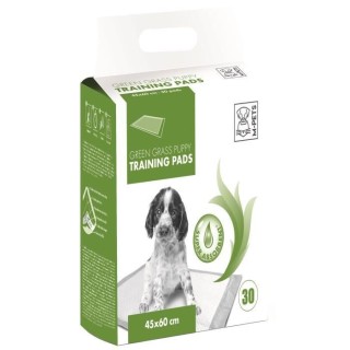 M-PETS Tapis d'apprentissage Green Grass - 30 pieces - 45x60cm - Pour