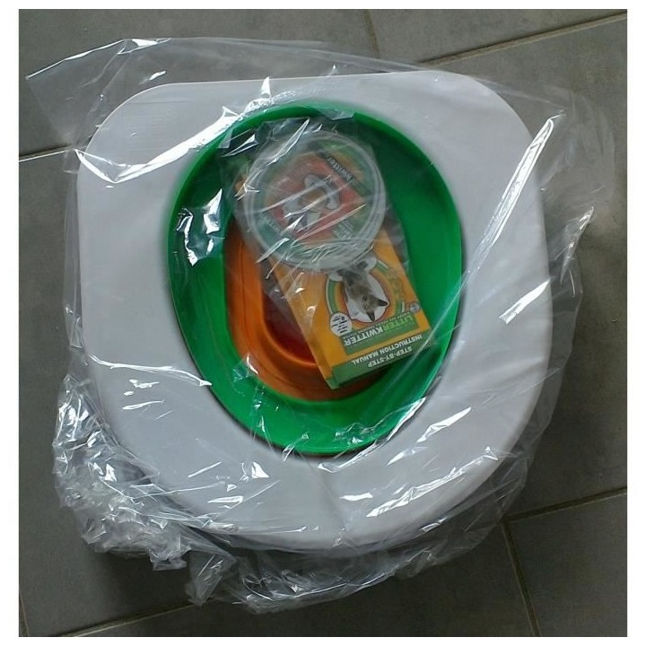 LITTER KWITTER Kit d'apprentissage a l'utilisation des toilettes de la