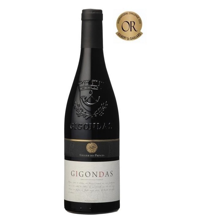 Cellier des Princes 2019 Gigondas - Vin rouge de la Vallée du Rhone