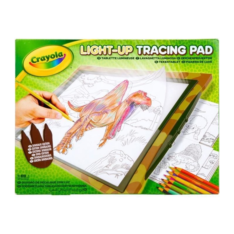 Tablette de dessins - CRAYOLA - Lumineuse - A partir de 6 ans