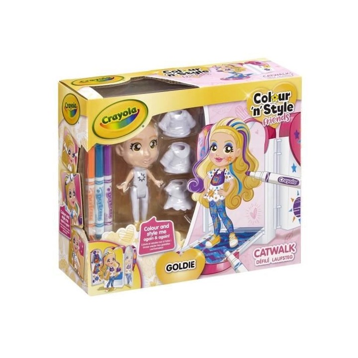 CRAYOLA Color n' style Friends Catwalk