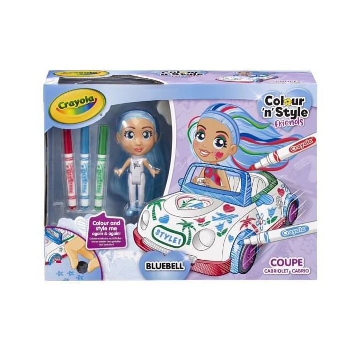 CRAYOLA Color n' style Friends Color Cars