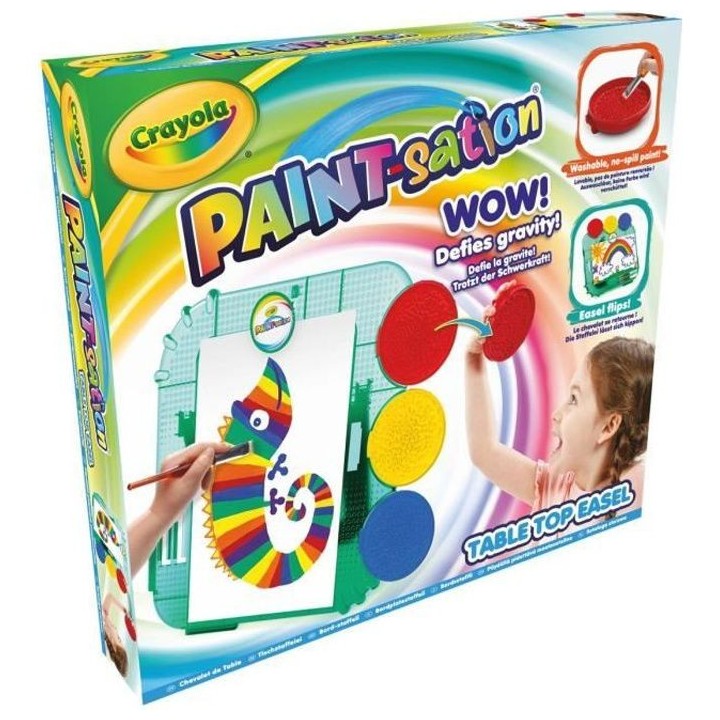 CRAYOLA Paint-Sation Easel 2 en 1