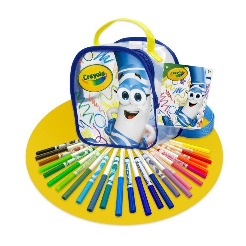 CRAYOLA Sac a dos garni - Loisirs créatifs