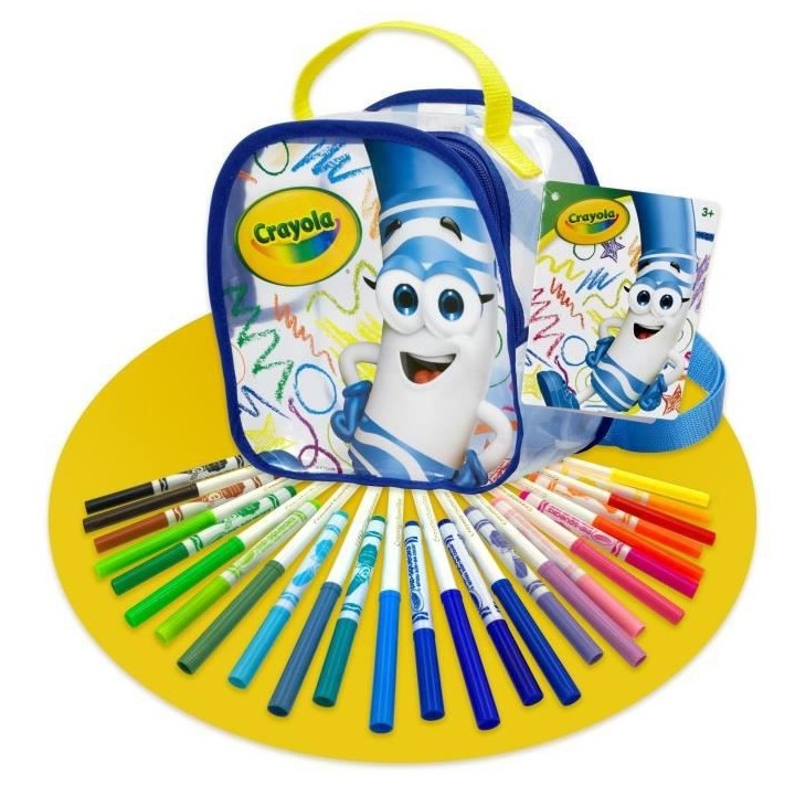 CRAYOLA Sac a dos garni - Loisirs créatifs