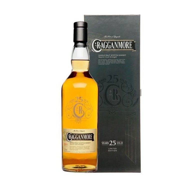 Cragganmore 25 ans 51.4° 70cl