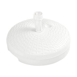 Base pour parapluie IPAE Progarden 20 L Blanc polypropylène 45 x 15 cm