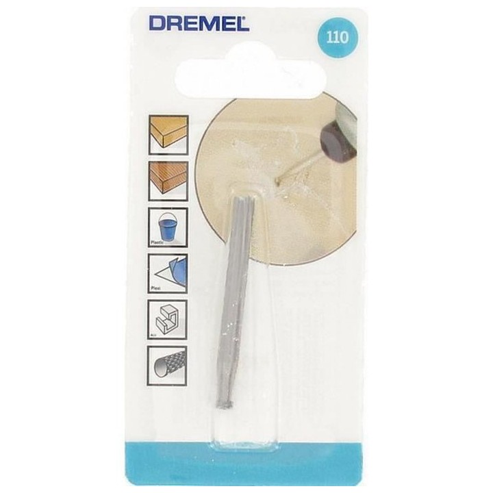 DREMEL Lot de 3 fraises a graver 110