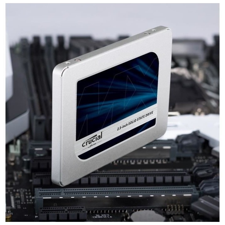 CRUCIAL - Disque SSD Interne - MX500 - 1To - 2,5 (CT1000MX500SSD1)