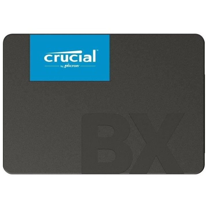 CRUCIAL - Disque SSD Interne - BX500 - 240Go - 2,5 (CT240BX500SSD1)