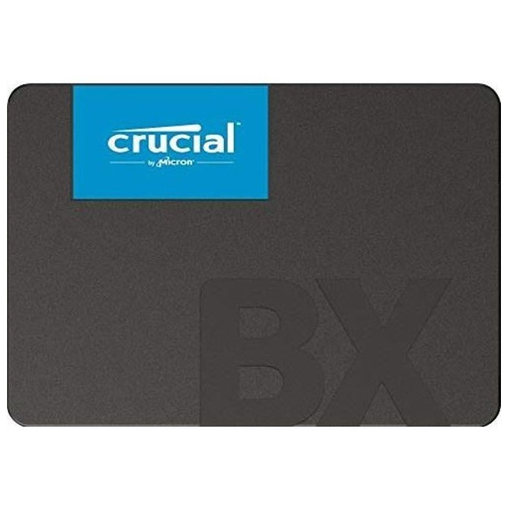 CRUCIAL - Disque SSD Interne - BX500 - 480Go - 2,5 pouces (CT480BX500S
