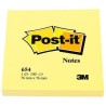 Notes Adhésives Post-it CANARY YELLOW Jaune 36 Unités 7,6 x 7,6 cm (76 x 76 mm)