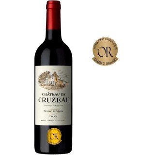 Château de Cruzeau 2018 Pessac-Léognan - Vin rouge de Bordeaux
