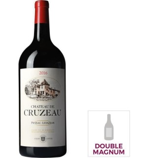 Double Magnum Château de Cruzeau 2016 Pessac Léognan - Vin rouge de