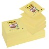 Notes Adhésives Post-it CANARY YELLOW Jaune 7,6 x 7,6 cm 76 x 76 mm (12 Unités)