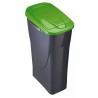 Poubelle recyclage Mondex Ecobin Vert Avec couvercle 25 L