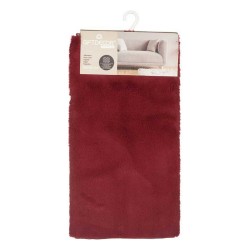 Tapis Polyester Bordeaux (90 x 0,25 x 60 cm)