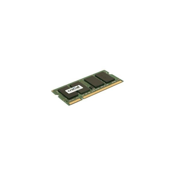 CRUCIAL Mémoire PC - DDR2 - 2GB - 800 - SODIMM