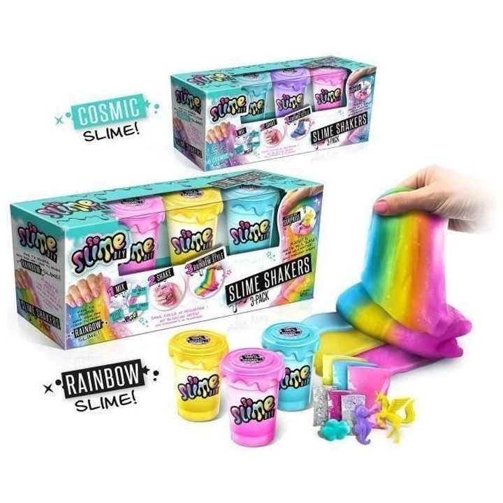 SO DIY So Slime Lot de 3 Slime Shakers modele aléatoire (Cosmic ou Ra