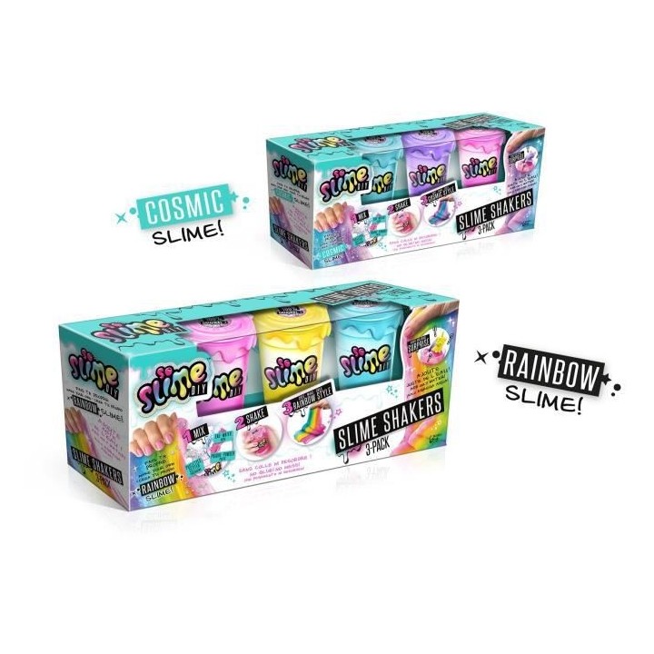 SO DIY So Slime Lot de 3 Slime Shakers modele aléatoire (Cosmic ou Ra