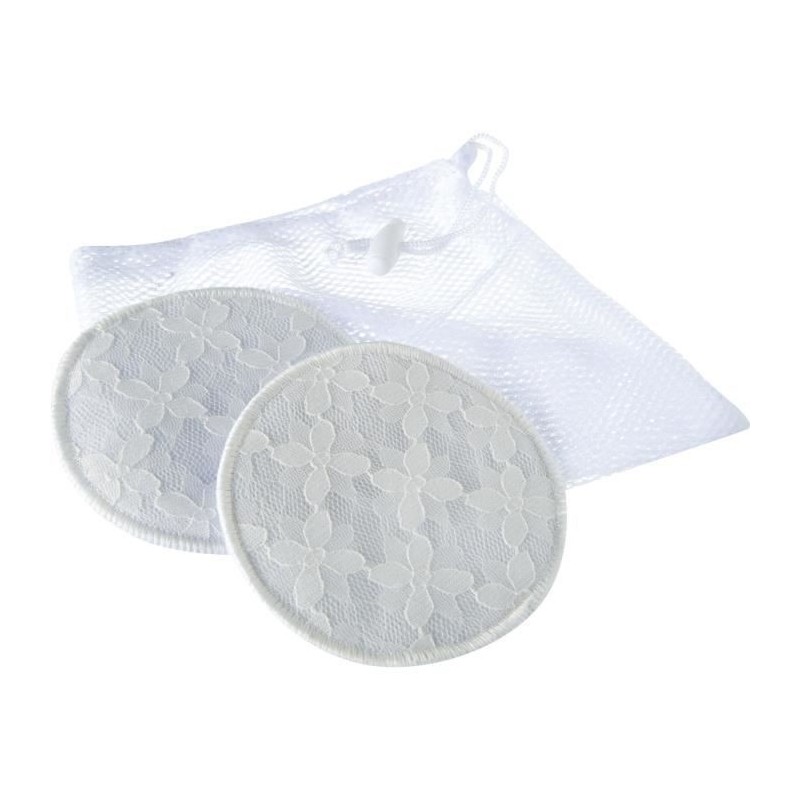 TIGEX 6 Coussinets lavables avec filet de lavage