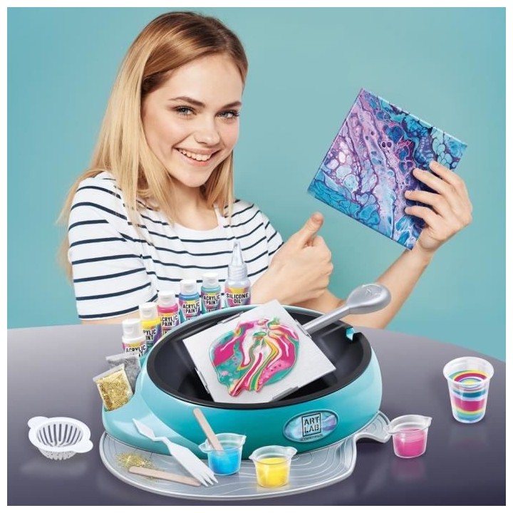 ART LAB Studio Pouring Paint Set Peinture Acrylique - Mélange les cou