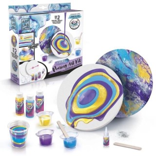 ART LAB Pouring Paint - Kit de Peinture theme Cosmic - Coffret pour en