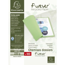 Sous-dossier Exacompta Forever Fuchsia A4 (100 Unités)