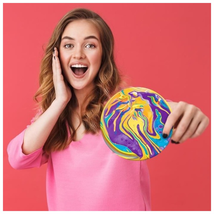 ART LAB Pouring Paint - Kit de Peinture theme Cosmic - Coffret pour en