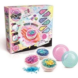 SO DIY So Bomb Bath Bomb Crystal Geode Kit - 8 bombes de bain avec cri