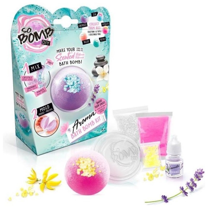 CANAL TOYS - So DIY - Kit a l'unité pour bombe de bain effervescente