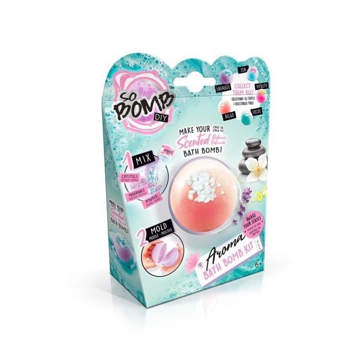 CANAL TOYS - So DIY - Kit a l'unité pour bombe de bain effervescente
