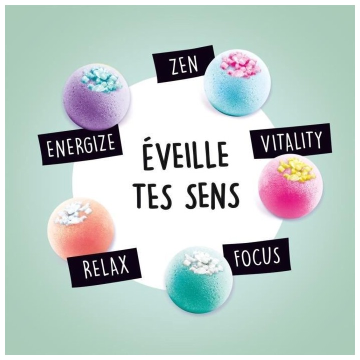 CANAL TOYS - So DIY - Kit pour créer 3 boules de bain effervescentes