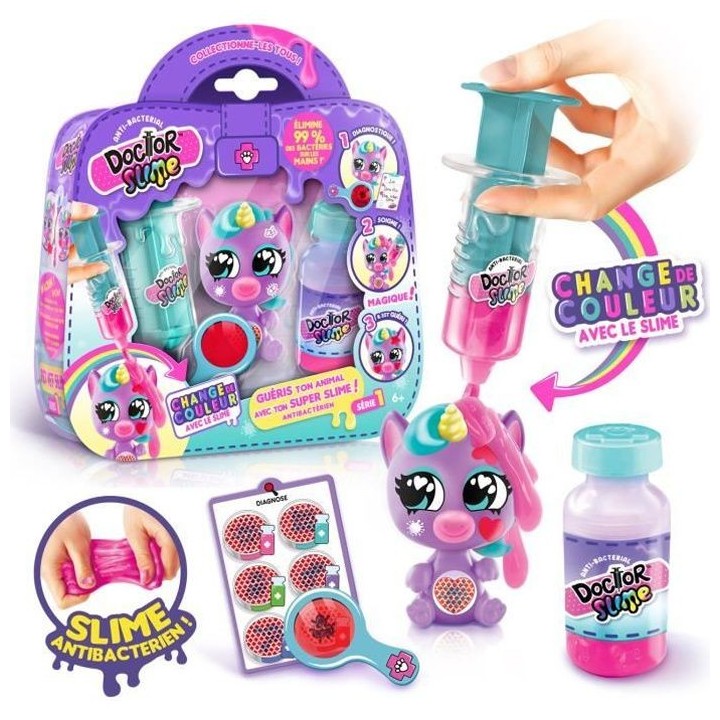 ANTIBACTERIAL SLIME - Kit Docteur Slime
