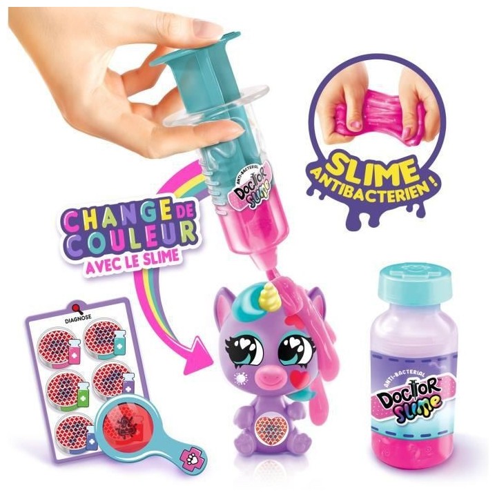 ANTIBACTERIAL SLIME - Kit Docteur Slime