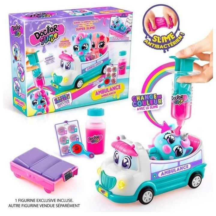CANAL TOYS - Dr Slime - DSM 009 - Ambulance Vétérinaire -Soigne ton