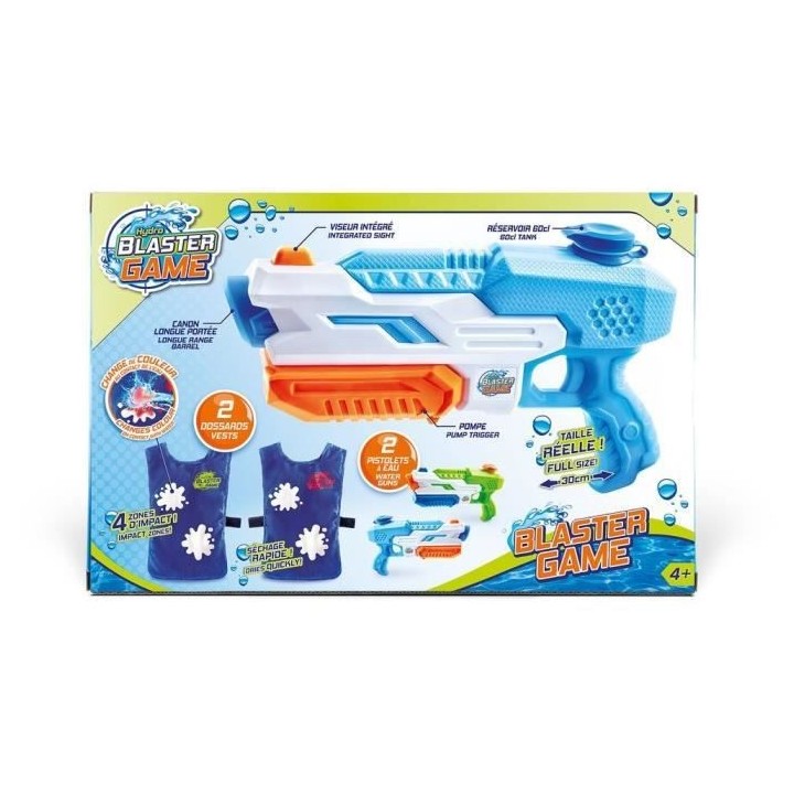 CANAL TOYS - Hydro Blaster Game - Jeu de Bataille d'Eau - 2 pistolets