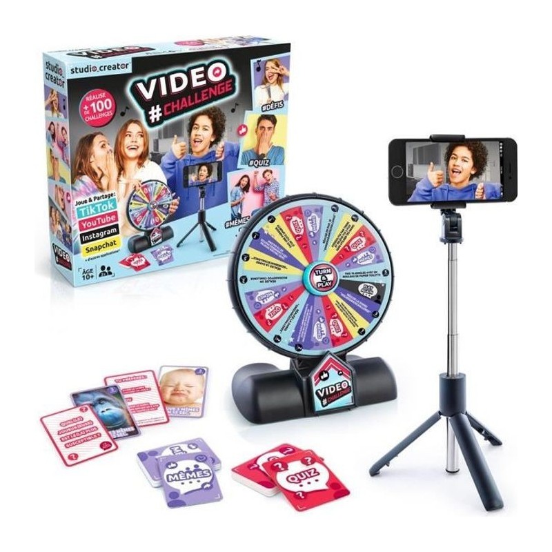 CANAL TOYS - Studio Creator - Vidéo challenges - Défis - Jeu de société - INF 010