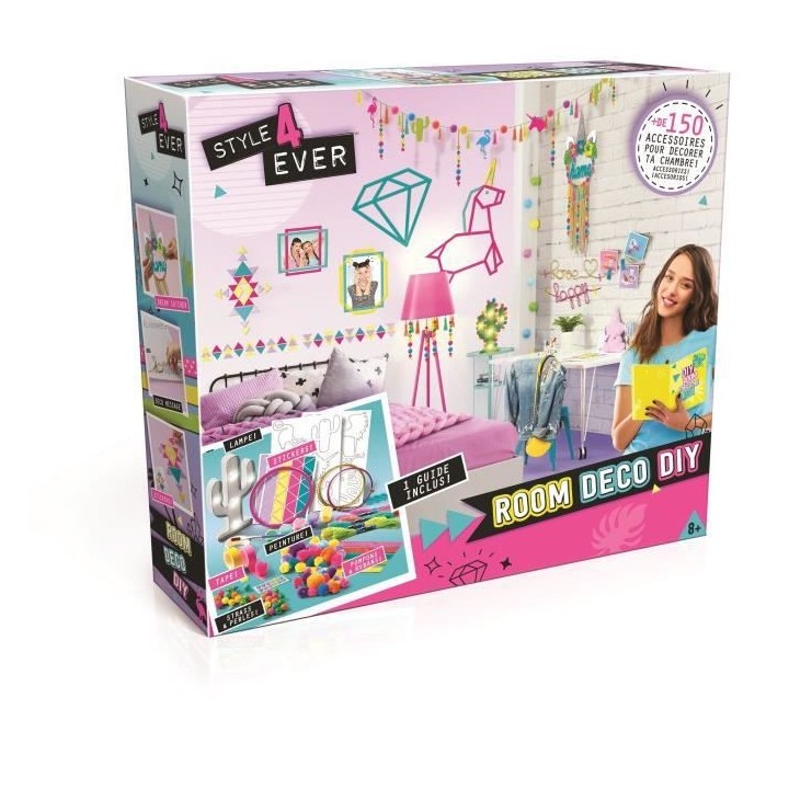 STYLE 4 EVER Room Deco DIY - Coffret pour créer pleins de décoration