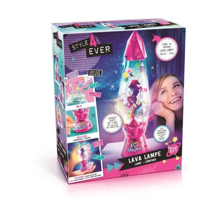 STYLE 4 EVER Lava Lampe DIY - Crée et personnalise ta propre lampe a